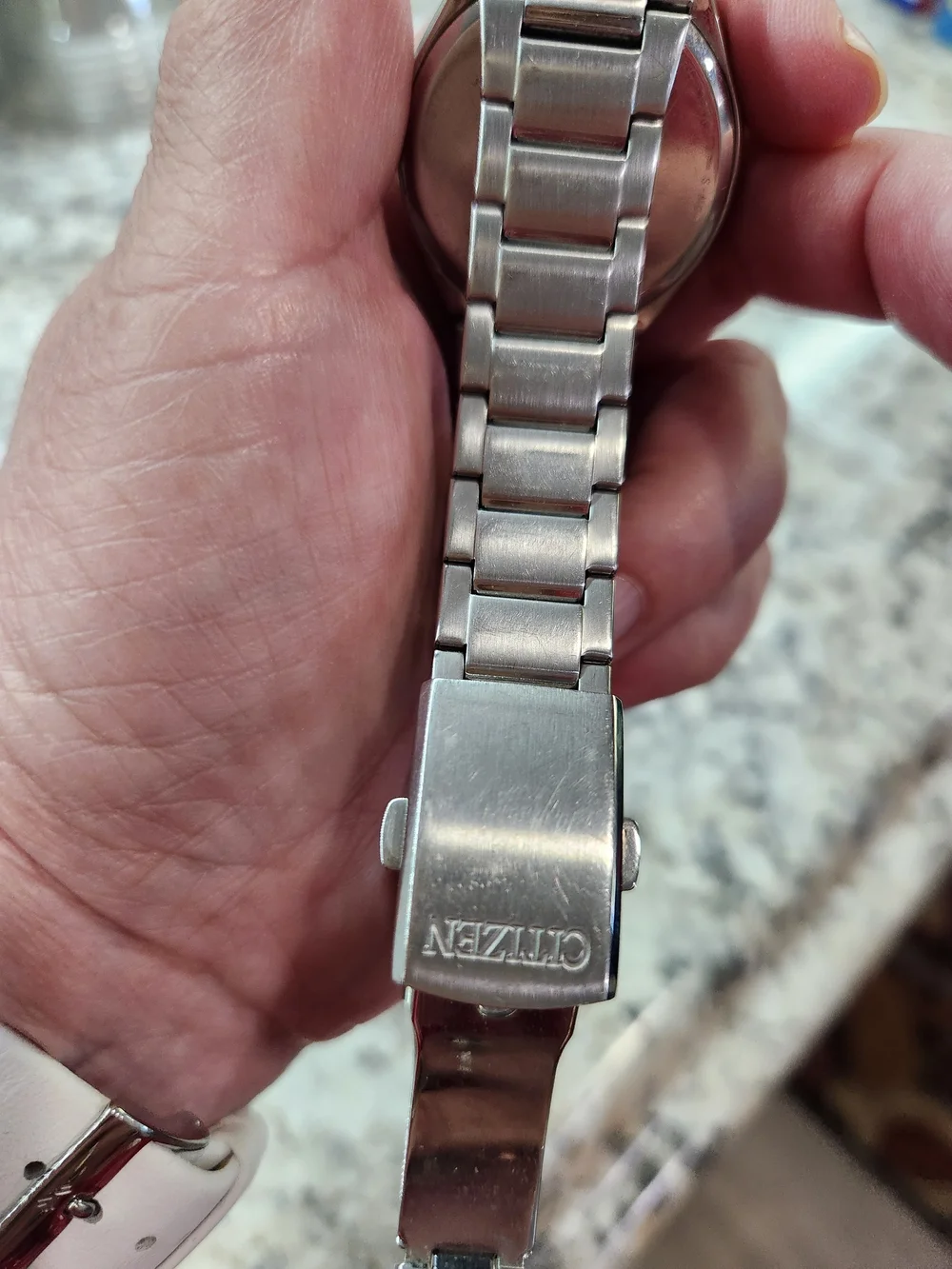 Citizen Silver Dial Stainless Steel Eco-Drive Watch